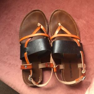 Mossimo Supply Co Sandals Brown/Black size 5.5